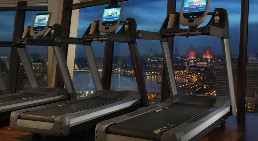 سالن بدنسازی هتل جی دبلیو ماریوت