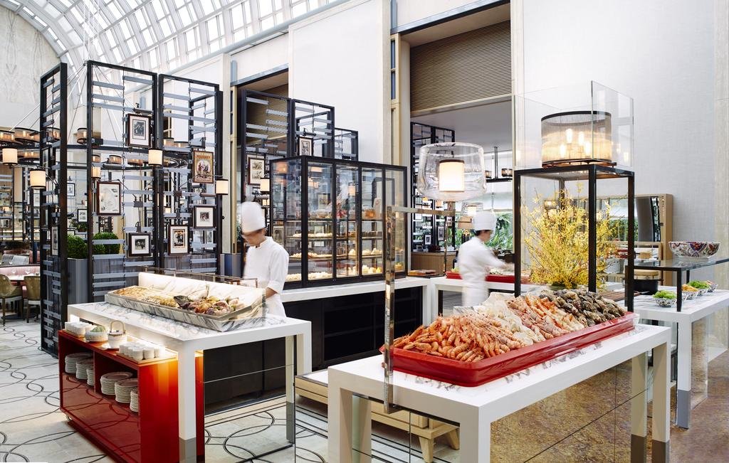 رستوران هتل ریتز کارلتون سنگاپور