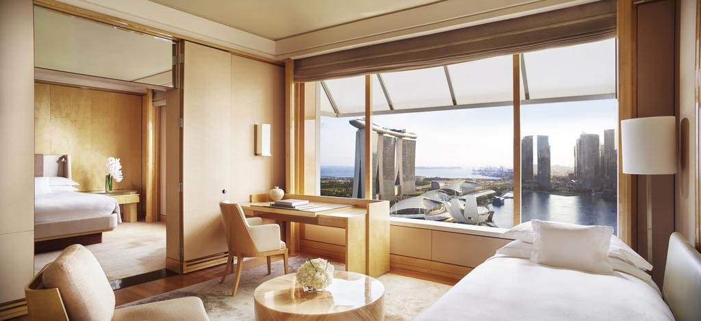 اتاق هتل ریتز کارلتون سنگاپور