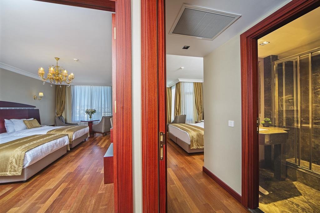 اتاق هتل گلدن پارک تکسیم بسفر