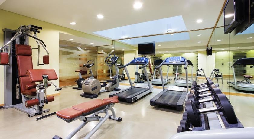 سالن بدنسازی هتل ایبیس الرقه دبی امارات متحده ی عربی