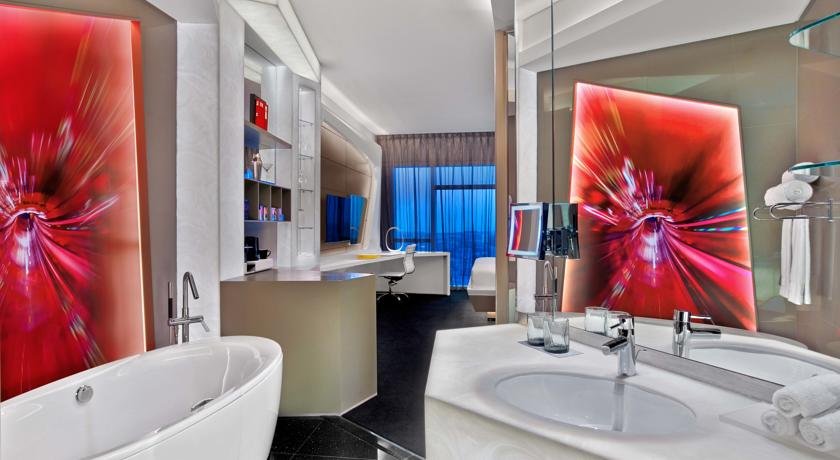 اتاق هتل دبلیو ال هابتور سیتی دبی امارات متحده ی عربی