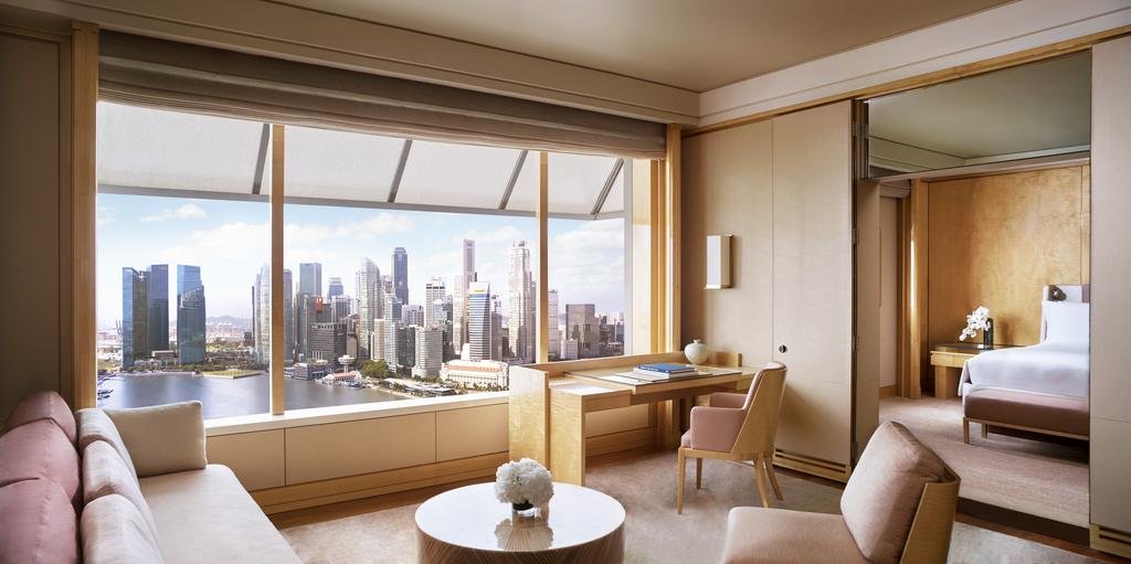 اتاق هتل ریتز کارلتون سنگاپور