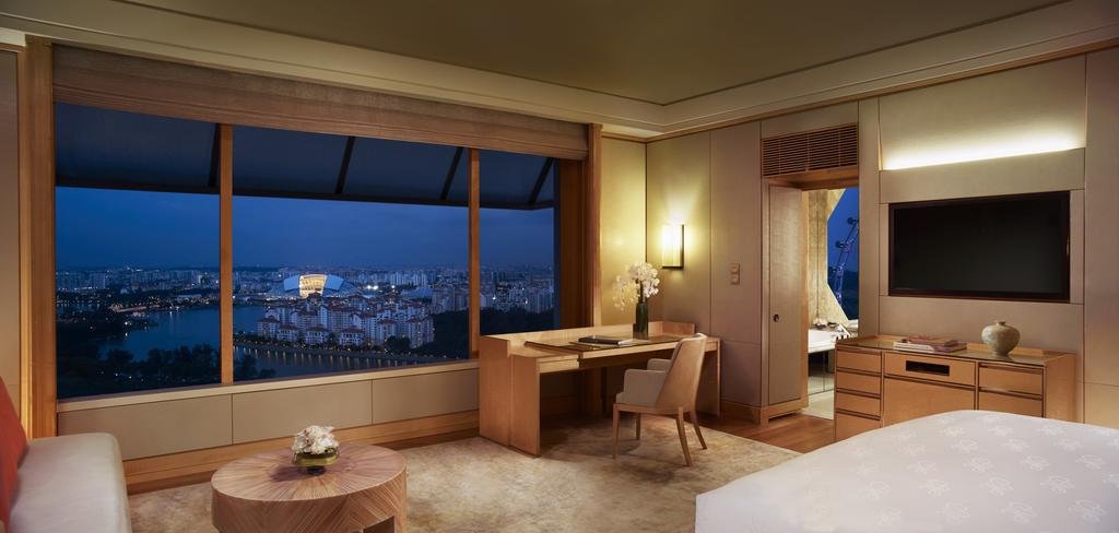 اتاق هتل ریتز کارلتون سنگاپور