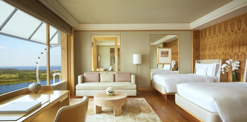 اتاق هتل ریتز کارلتون سنگاپور