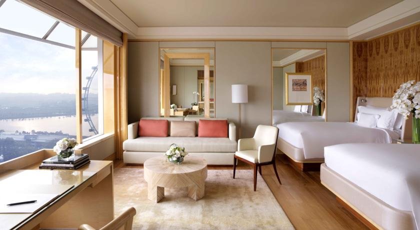 اتاق هتل ریتز کارلتون سنگاپور