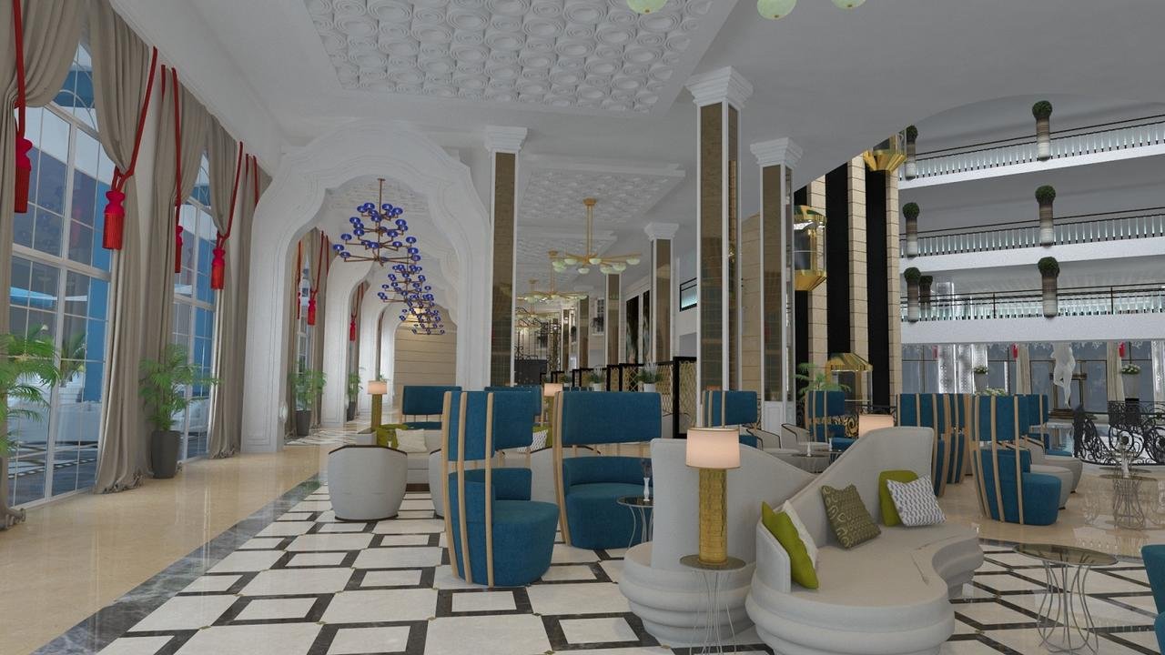 لابی هتل گرانادا لاکچری بلک