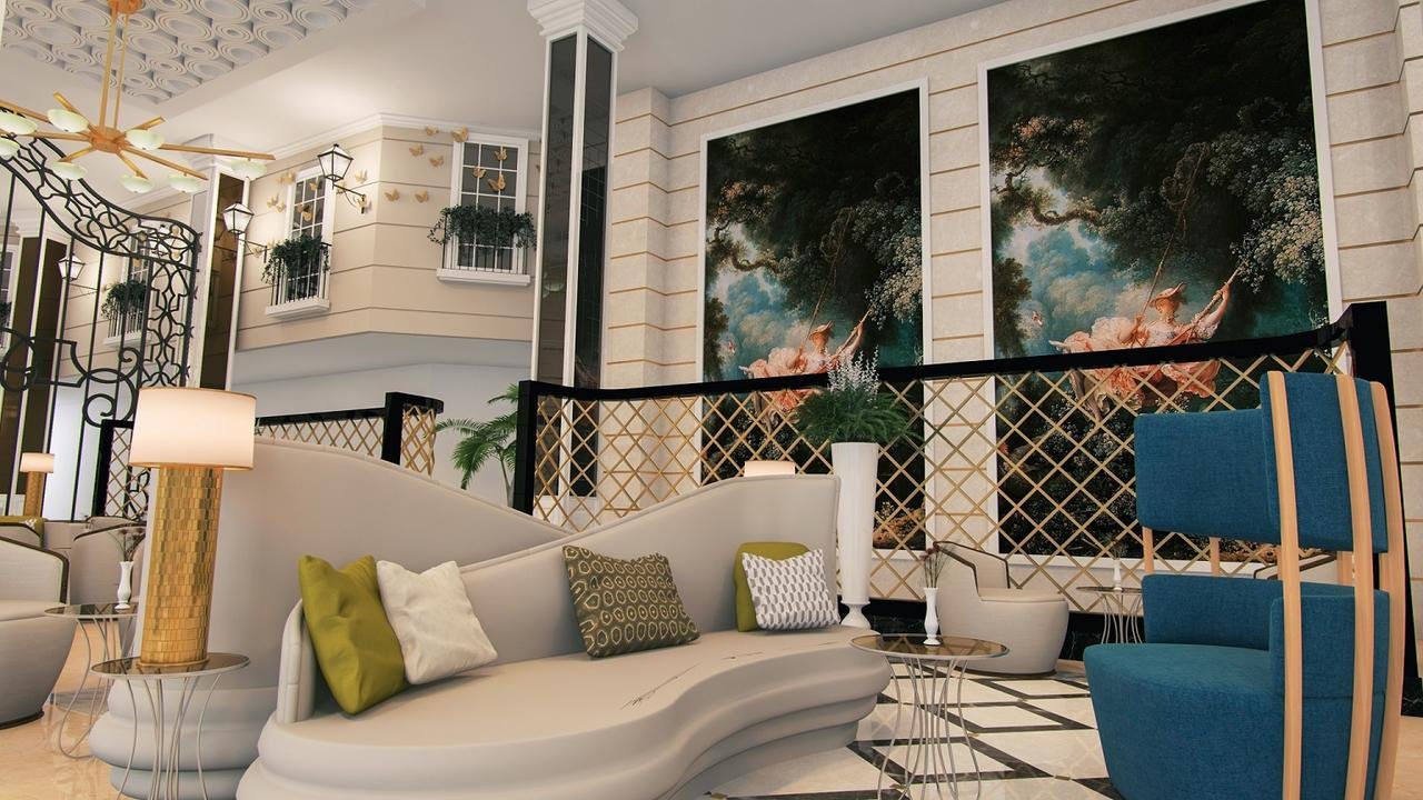 لابی هتل گرانادا لاکچری بلک